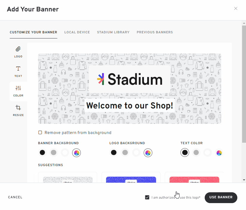 Add your banner.gif