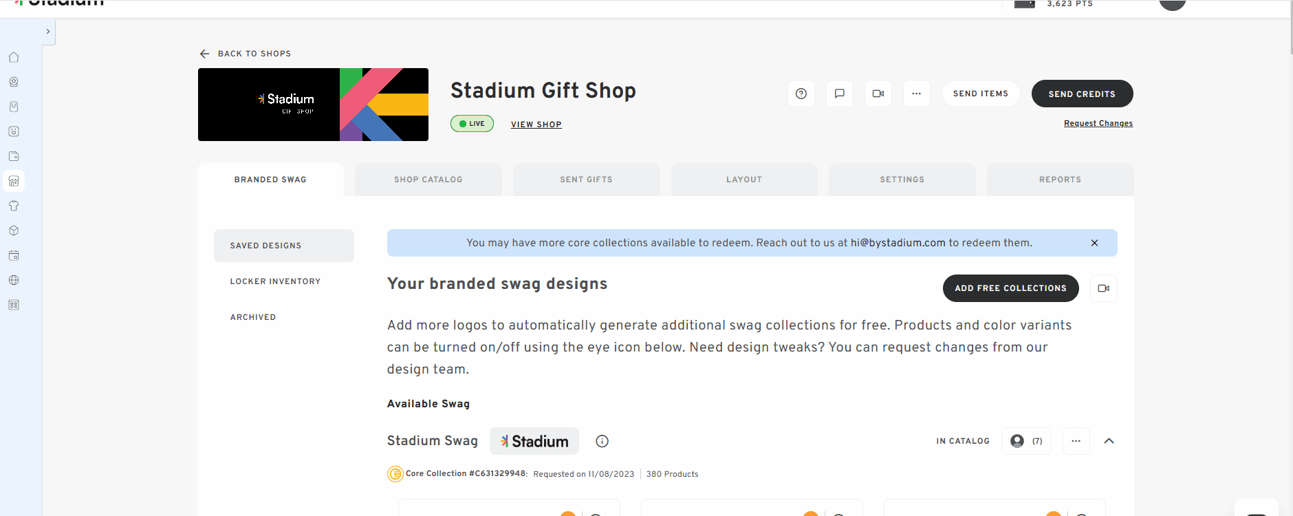 branded swag tab collection search.gif