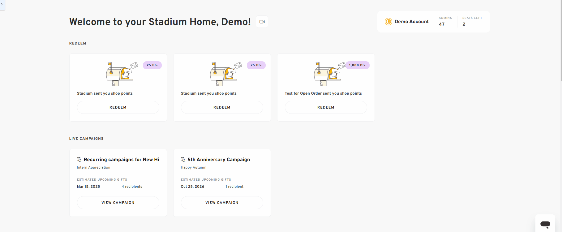 new nav access send items from home page.gif