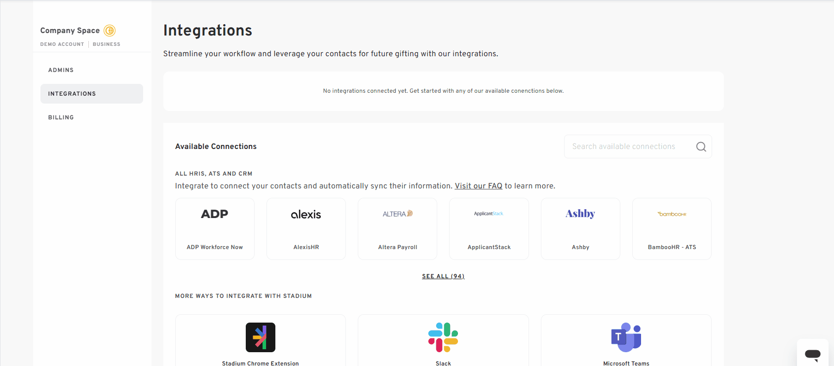 See list of integration apps.gif