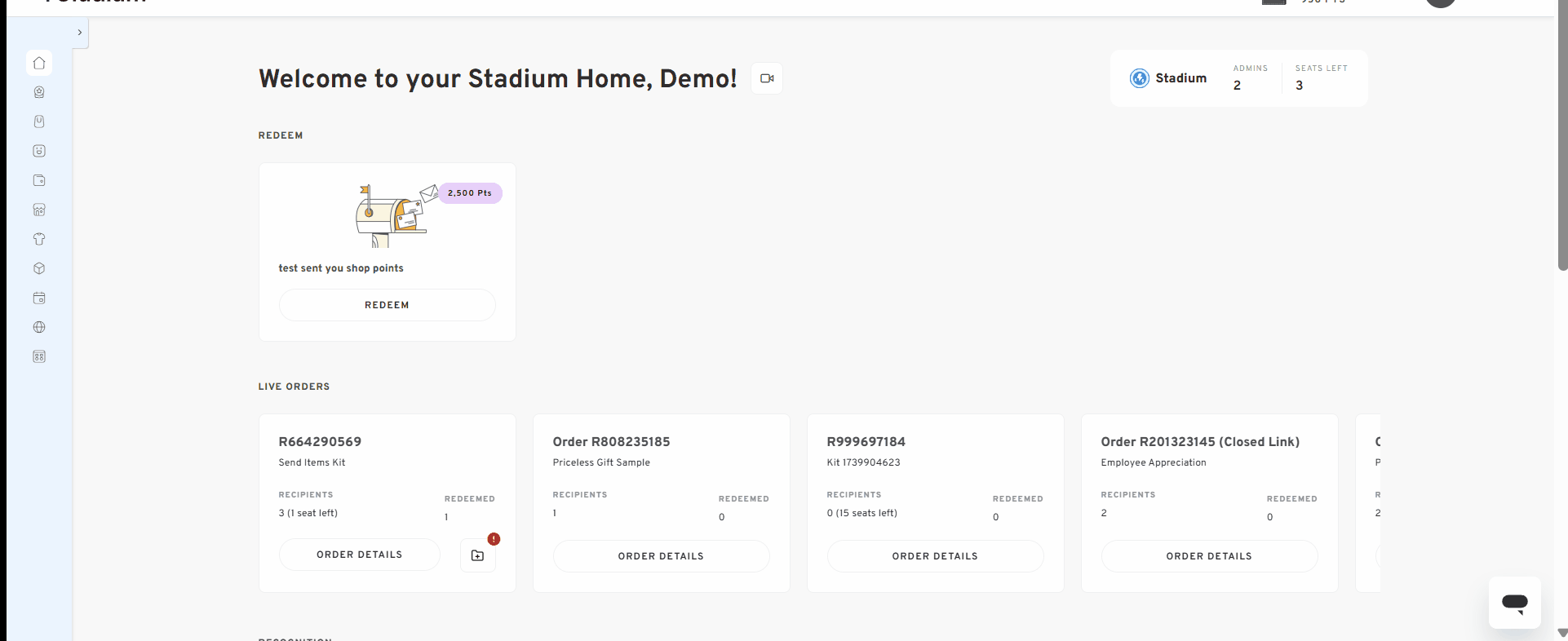 navigate back to send items kit- add recipient version available seat.gif