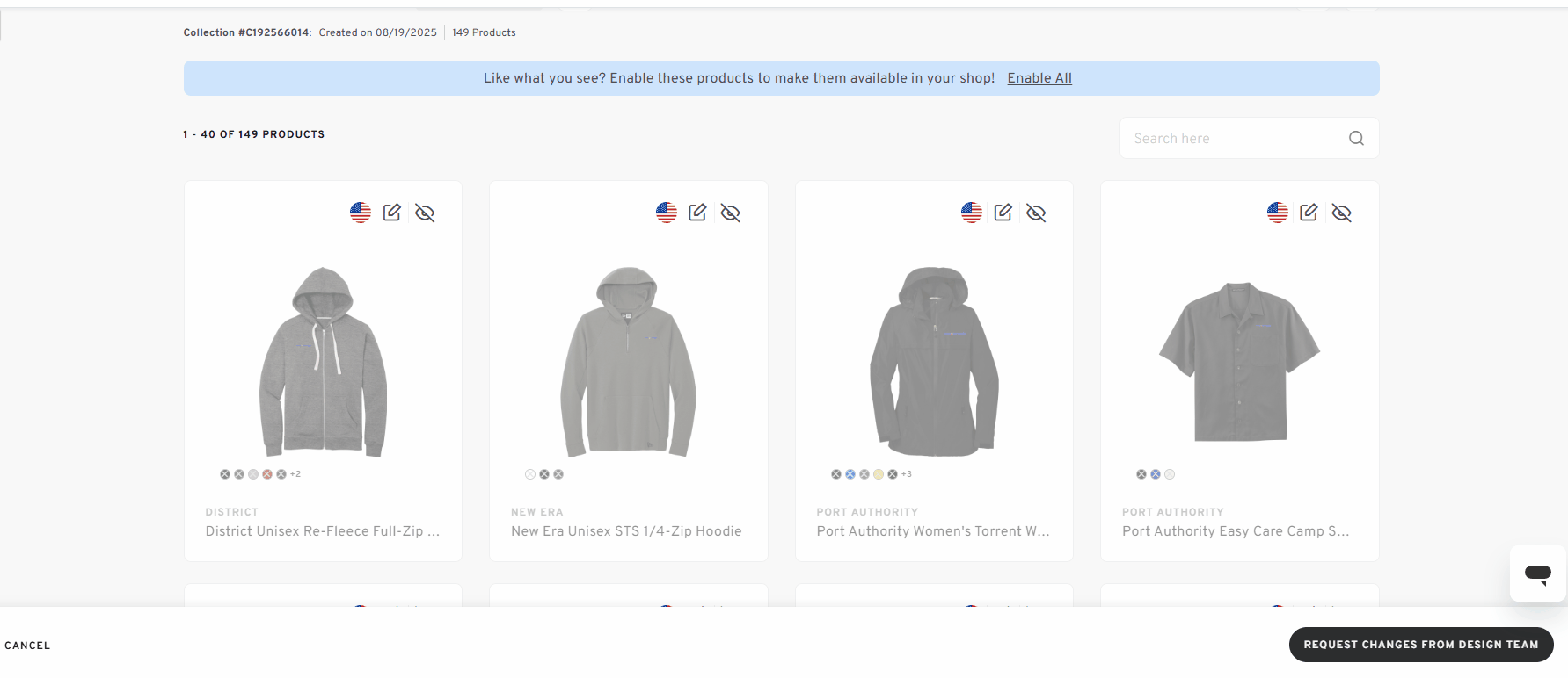 enable one product only swag catalog.gif