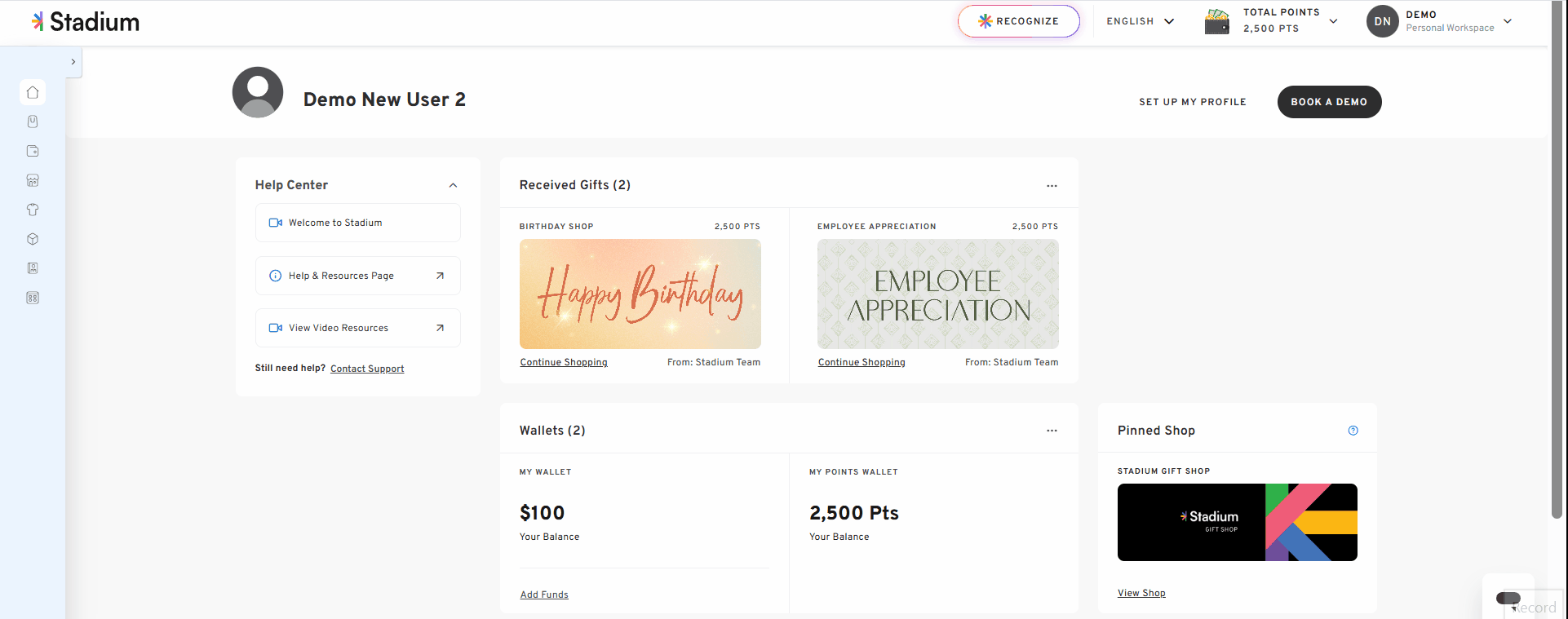 Personal Worspace Wallet and Points Wallet Overview.gif