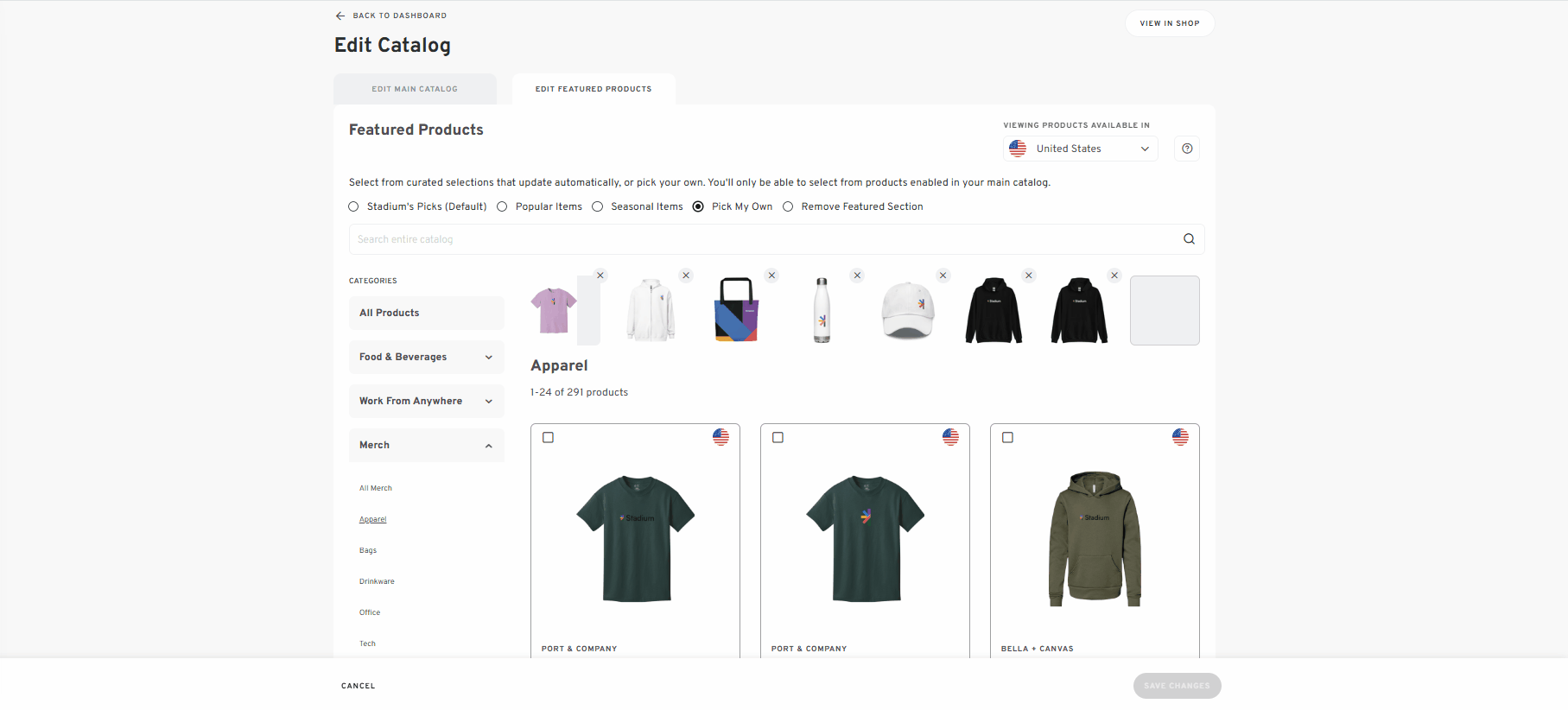 edit featured products in swag catalog.gif
