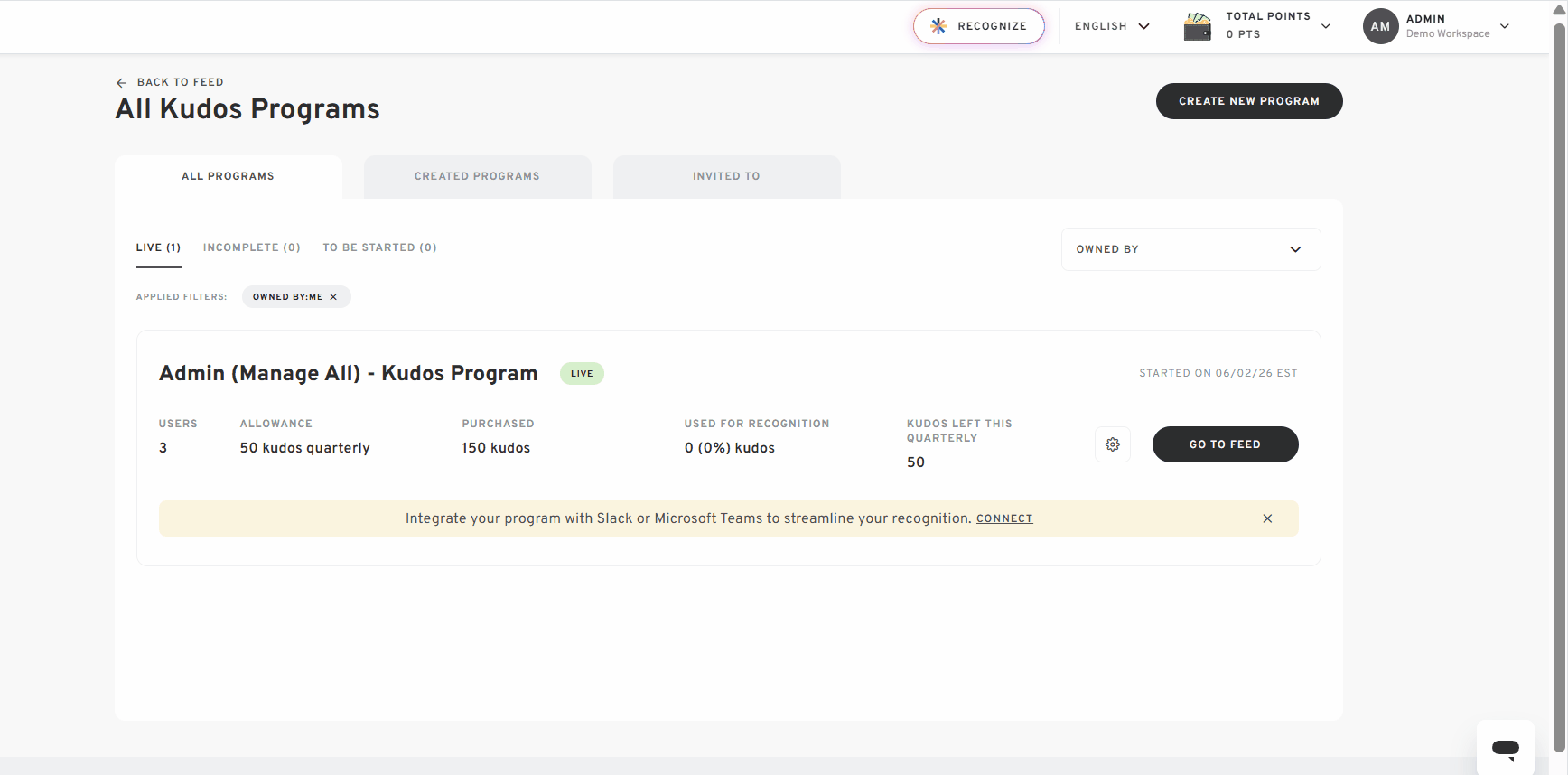 Kudos Program Creation and Management - AMA.gif