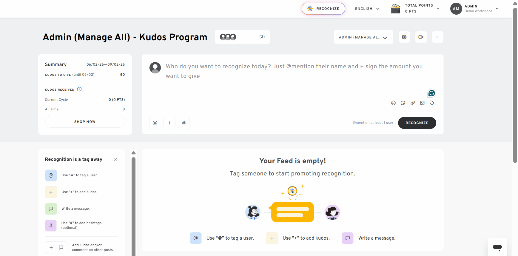 Kudos Program Feeds- AMA.gif