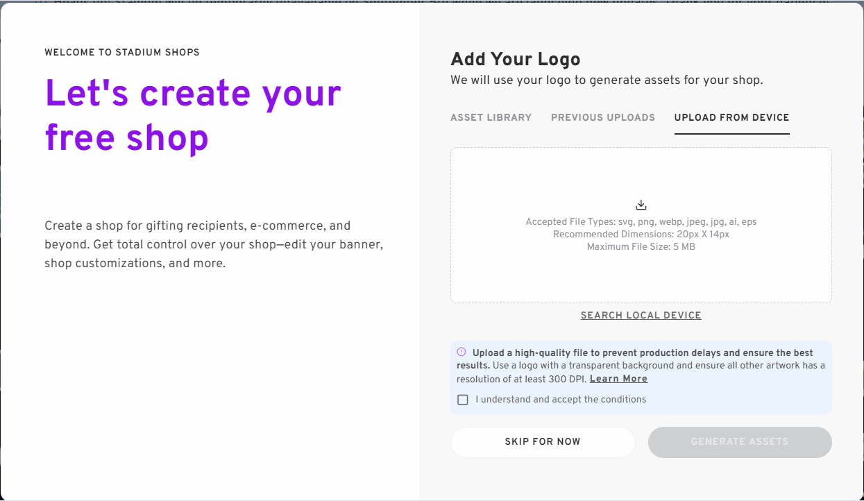 Add logo upload version.gif