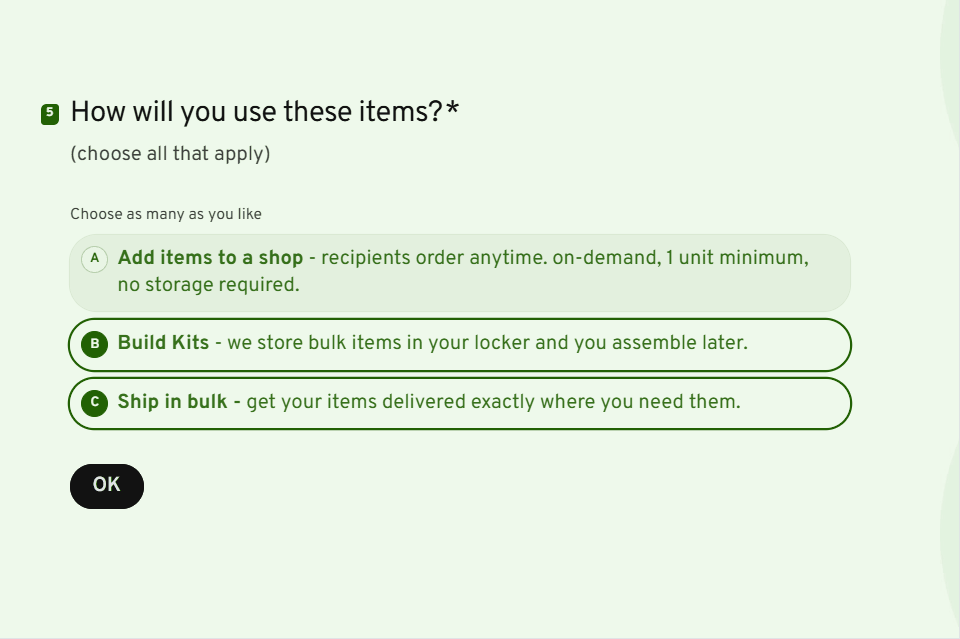 Build Kits and Ship in Bulk.gif